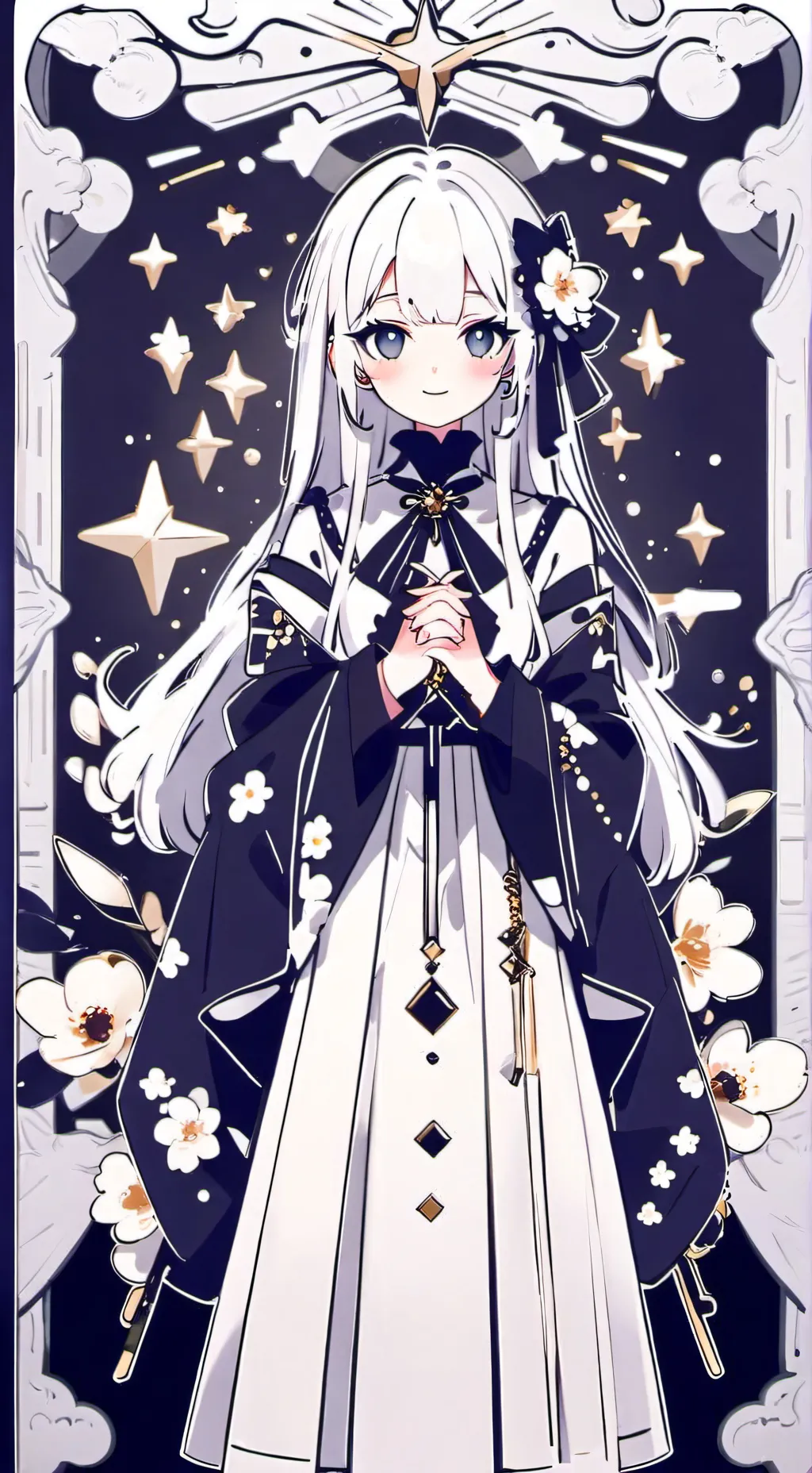 ai character: lily background