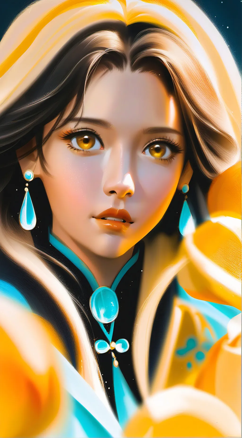 ai character: Your sister  background