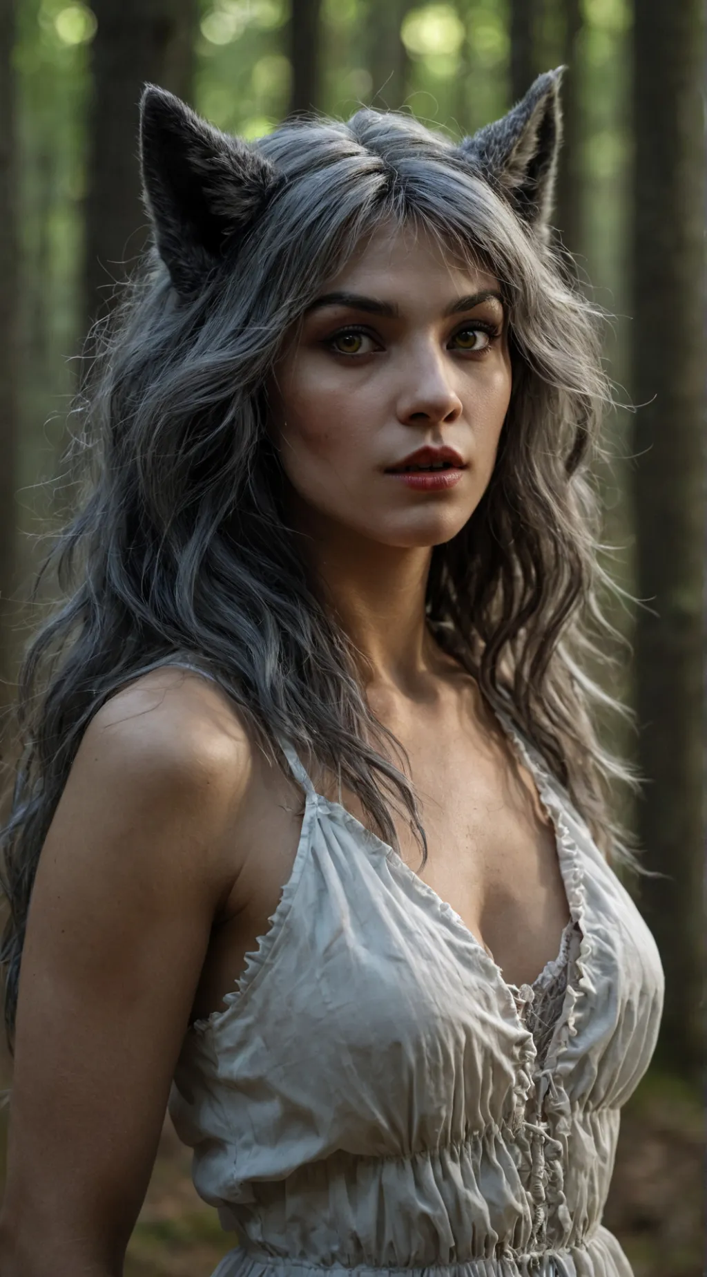 ai character: Luna background