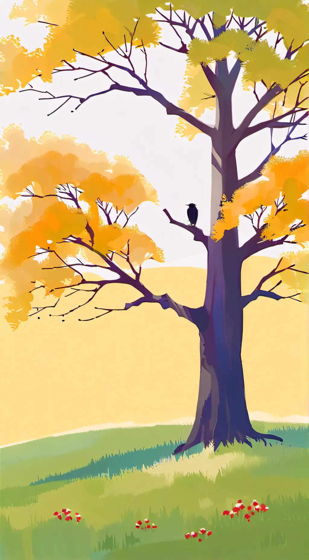 ai character: bfdi background