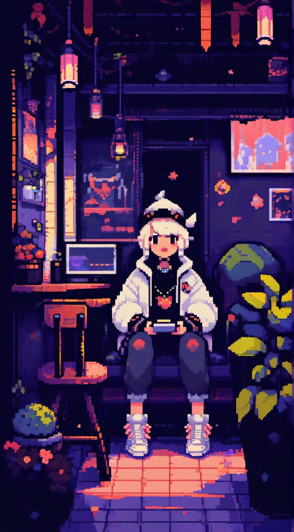 ai character: Mario  background