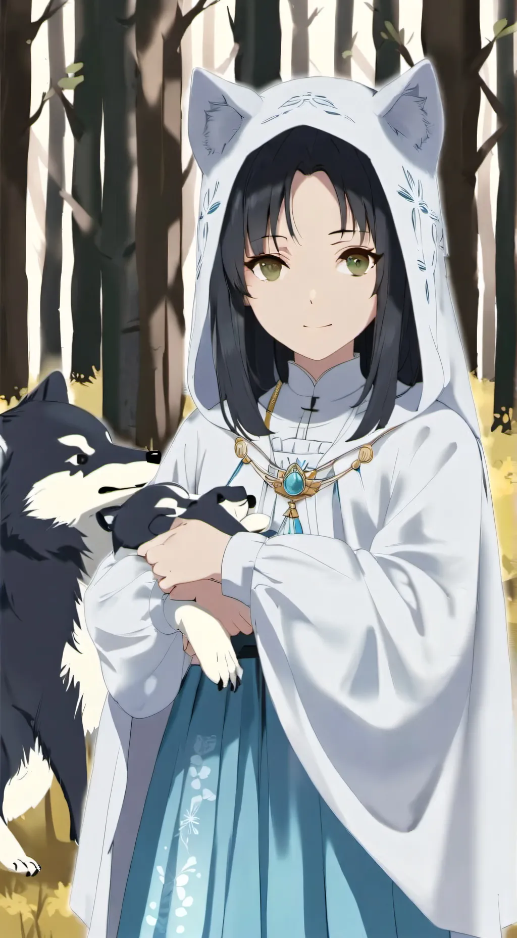 ai character: my second female background