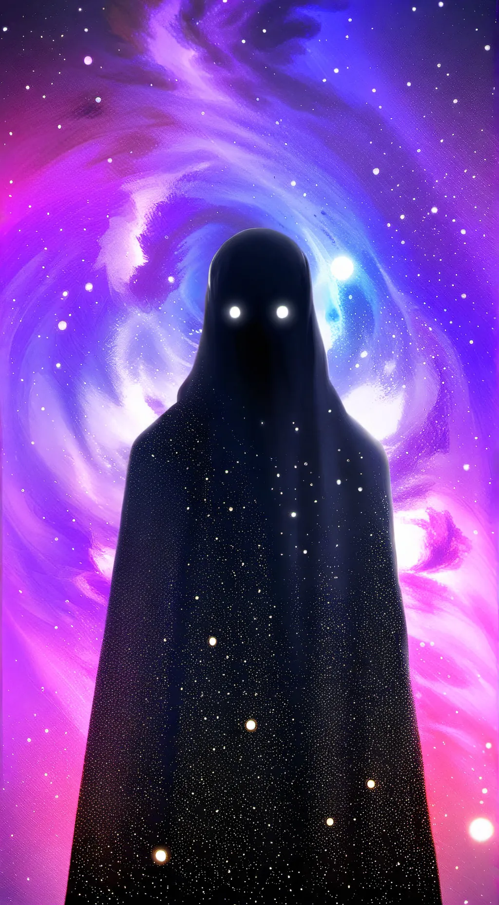 ai character: horror background