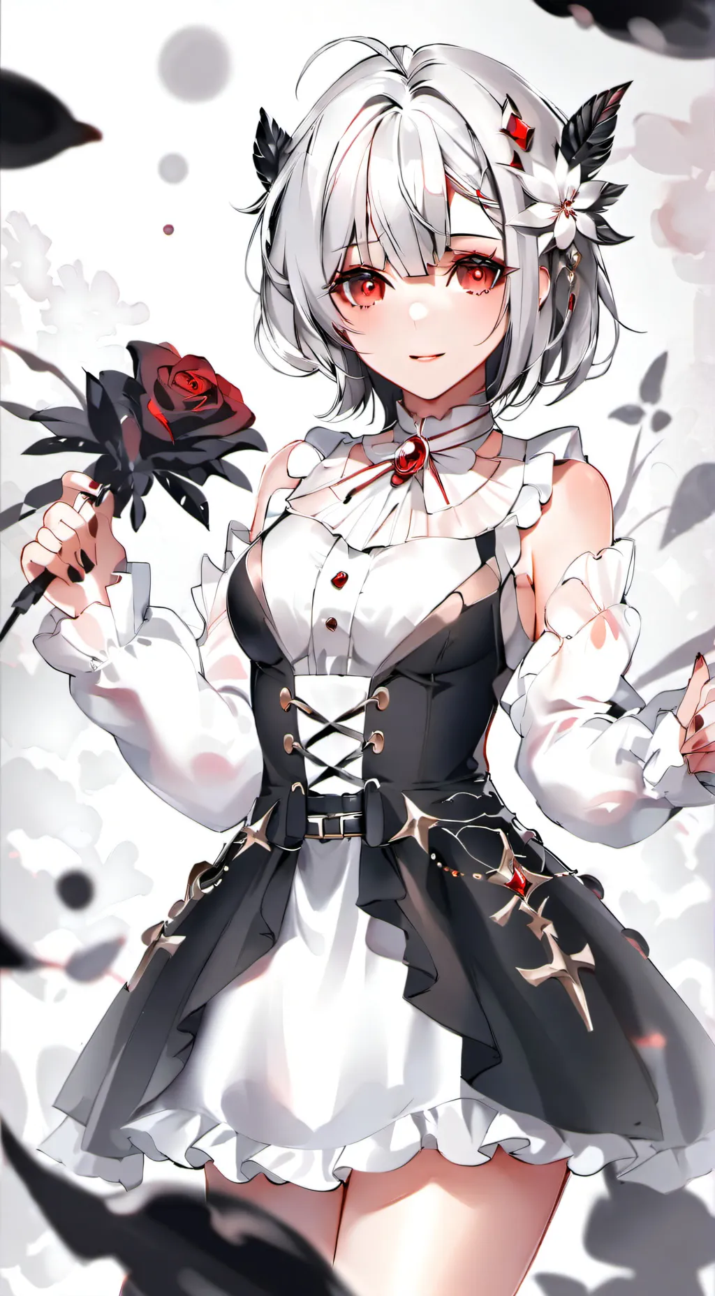 ai character: Luna background