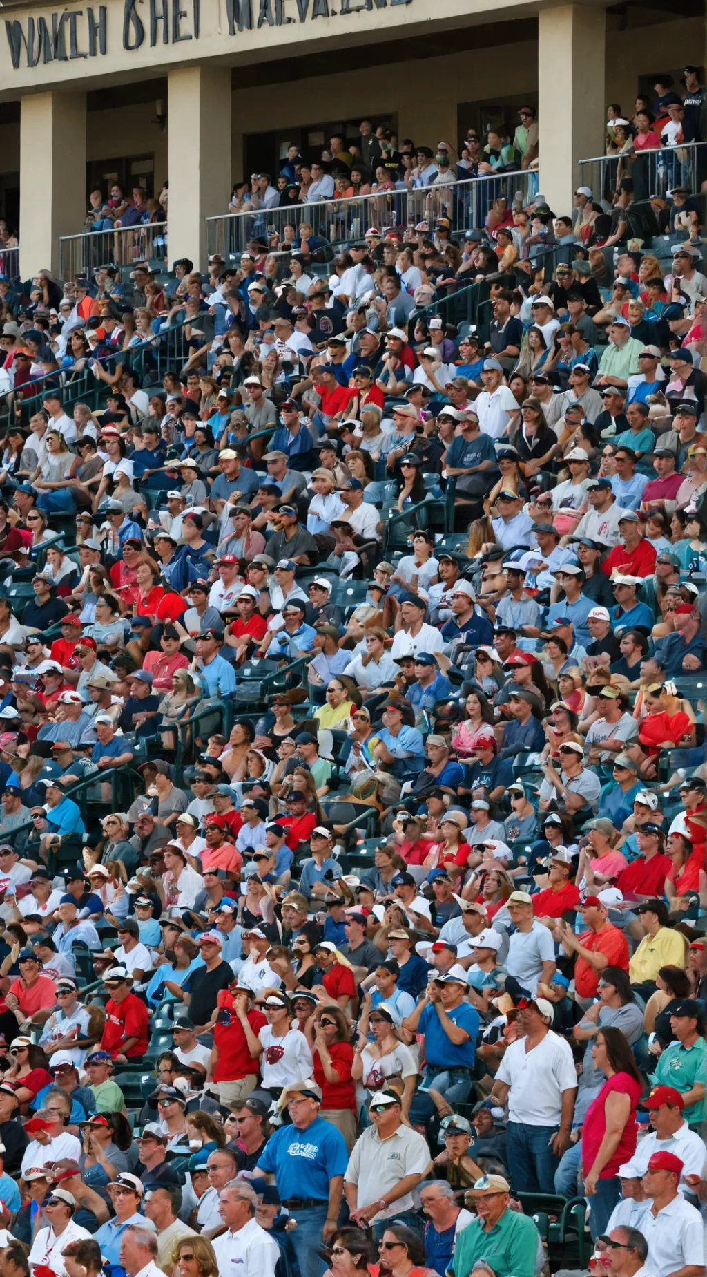 ai character: Baseball game  background