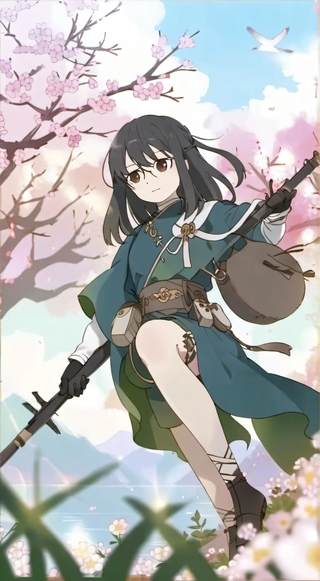 ai character: Floyd x Veneer background