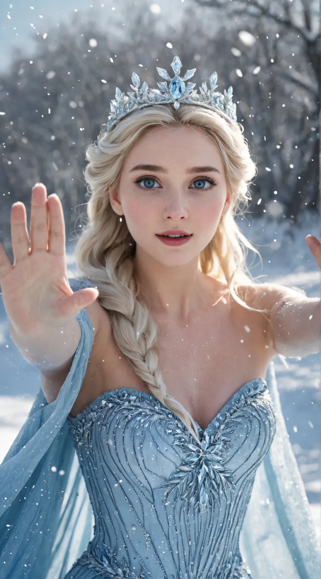 ai character: Elsa background