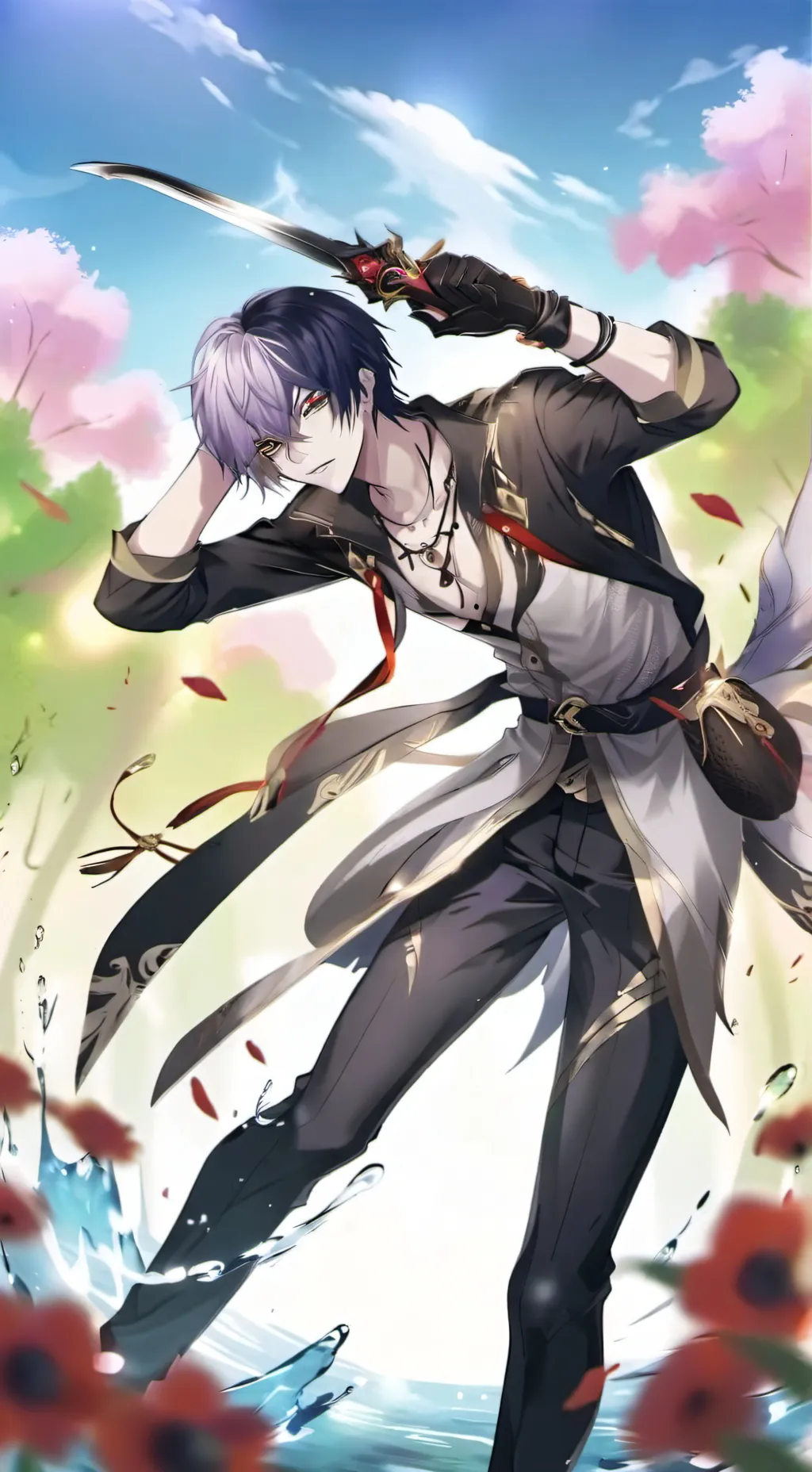 ai character: Макс background