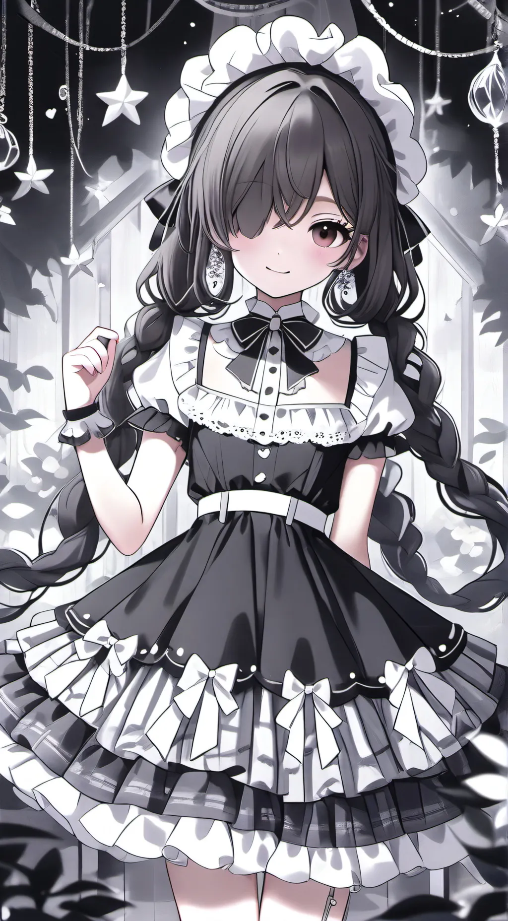 ai character: distance sister  background