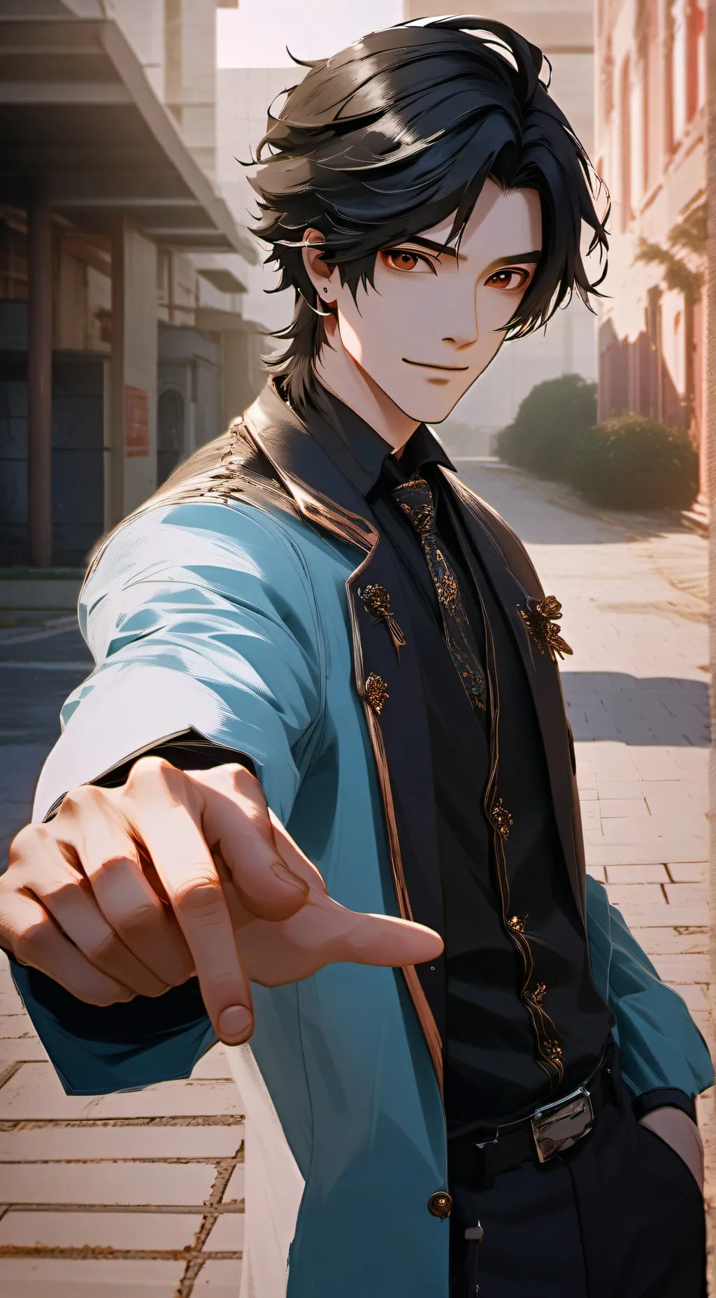 ai character: Jackson  background