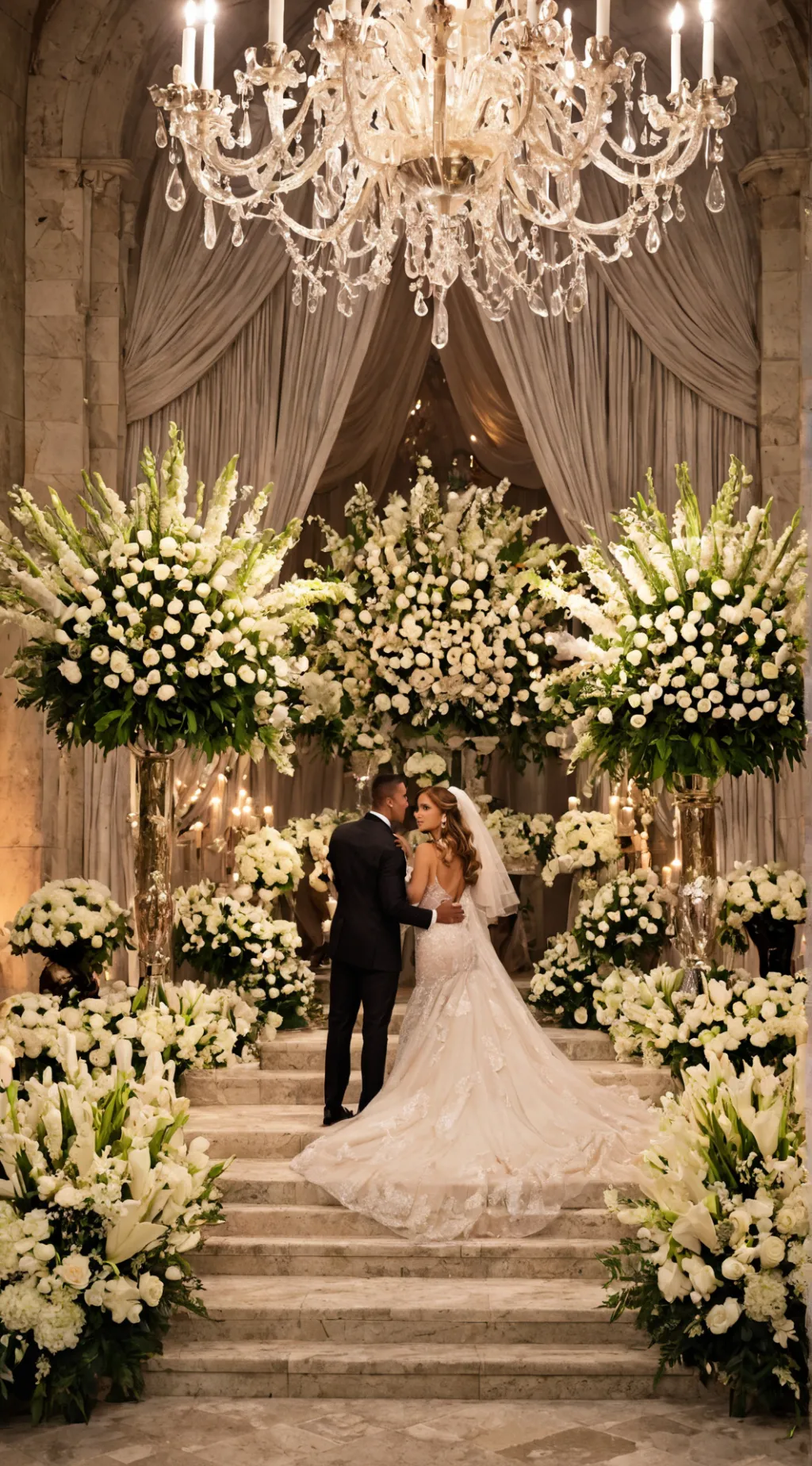 ai character: Your wedding day  background