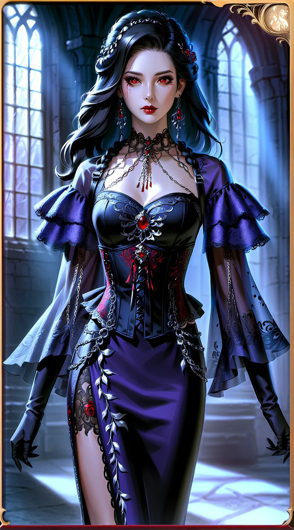 ai character: Cordelia Montclair background