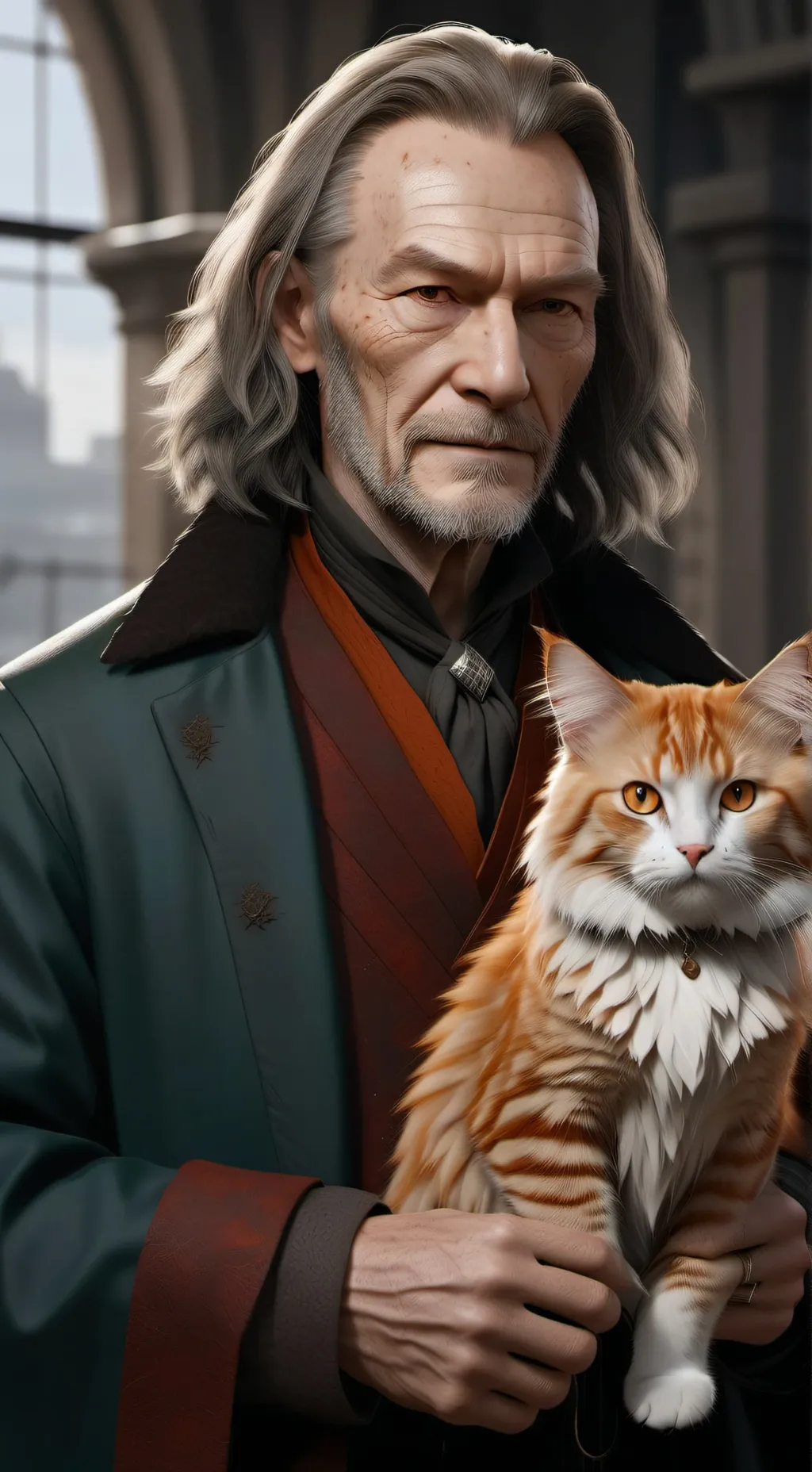 ai character: Filch background