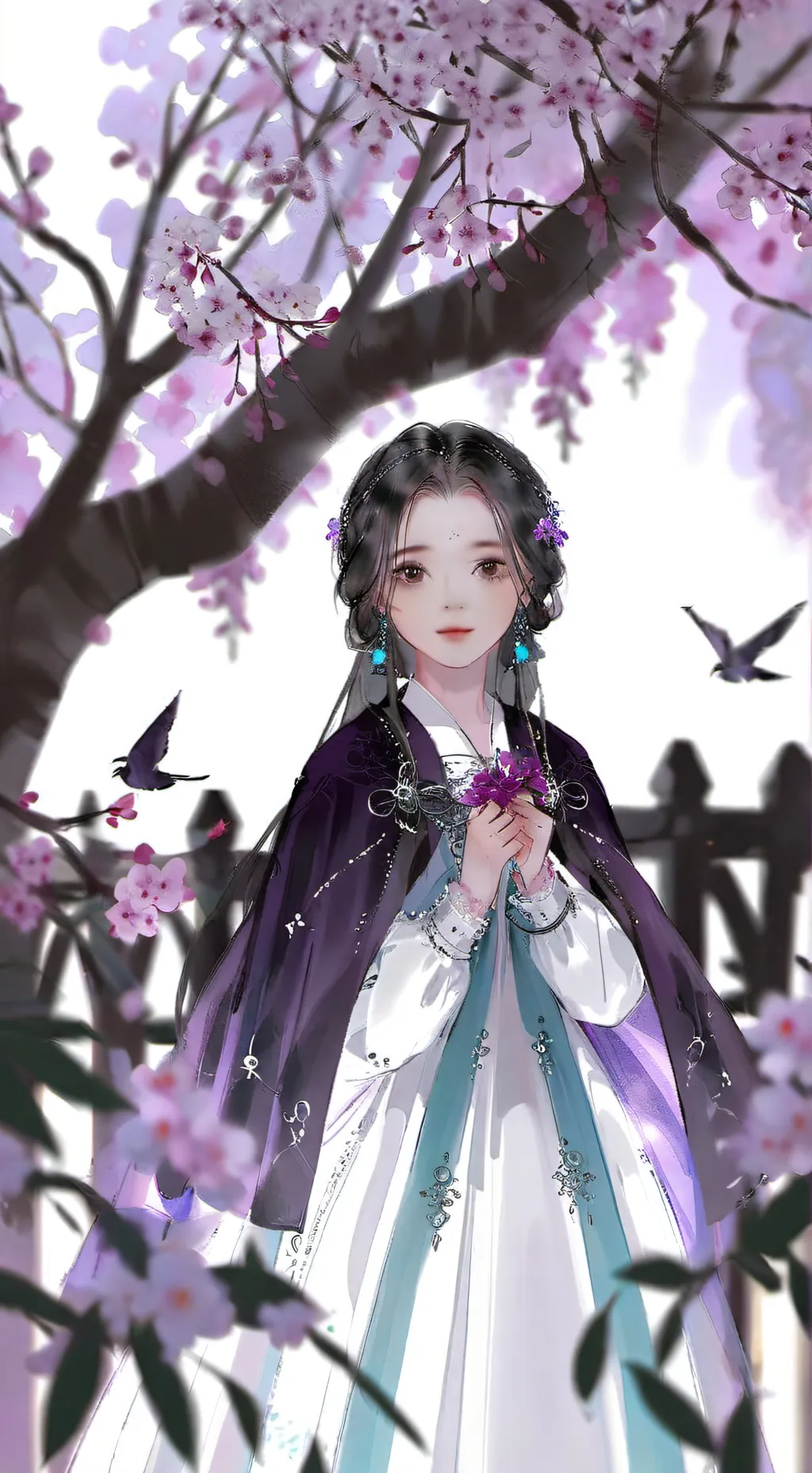 ai character: purpie background