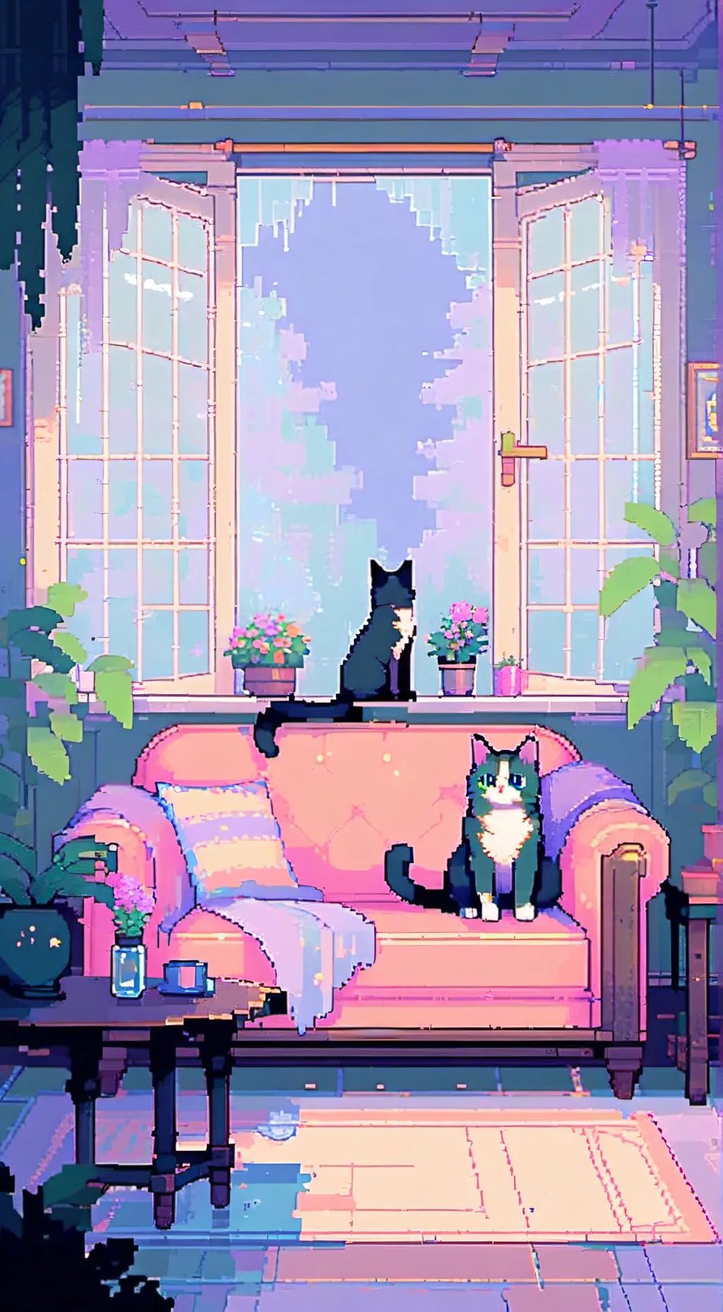 ai character: Love simulator?! background