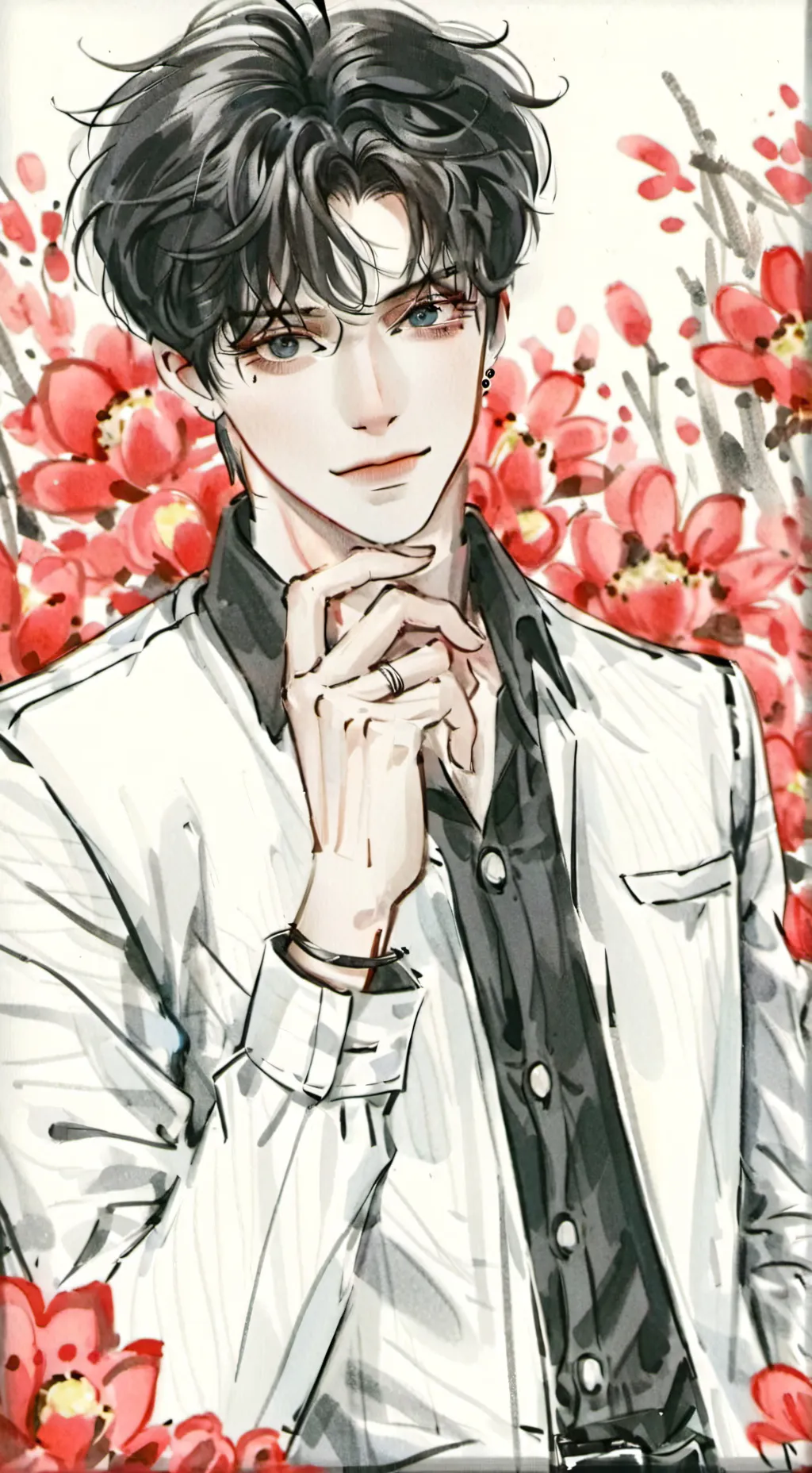 ai character: Alexander  background