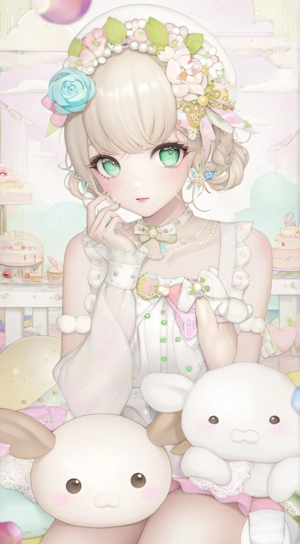 ai character: Luna (seria) background