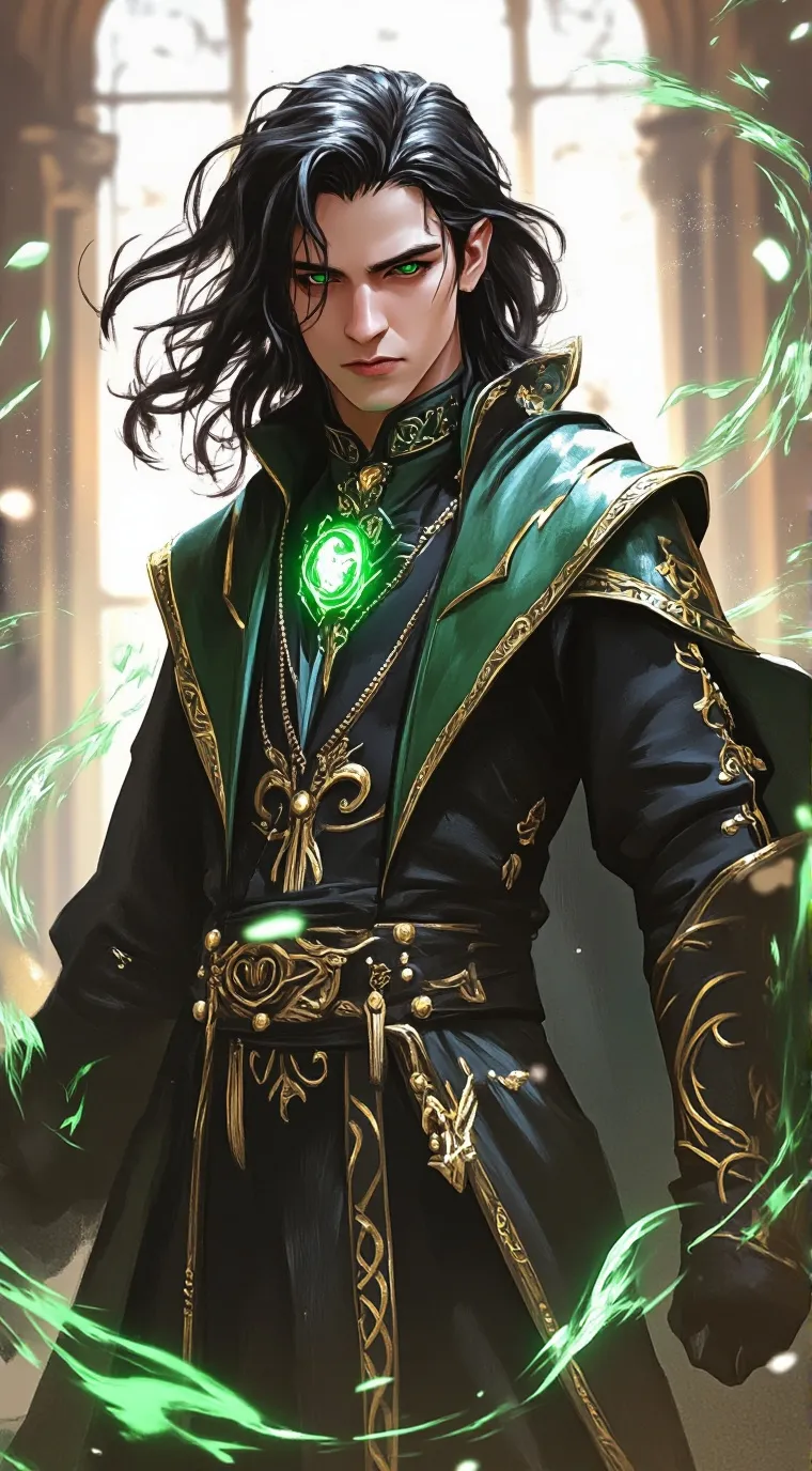 ai character: Young Severus  background