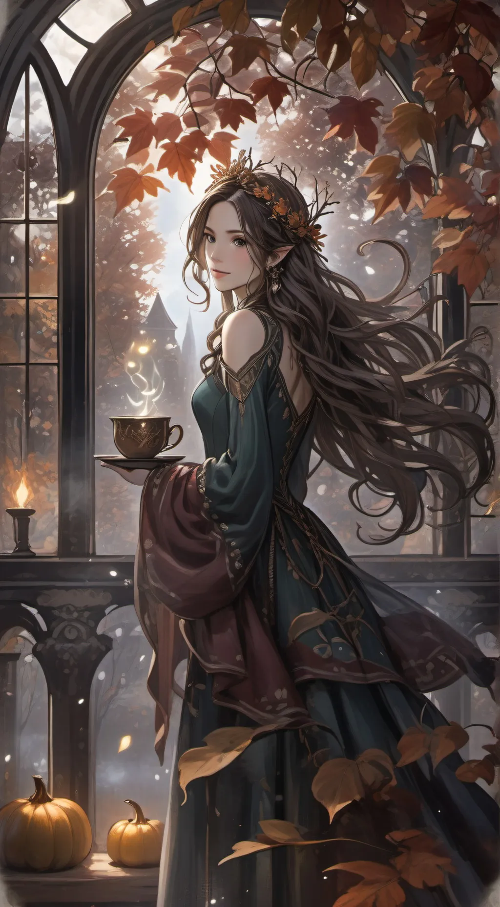 ai character: Thessaly Rowan background