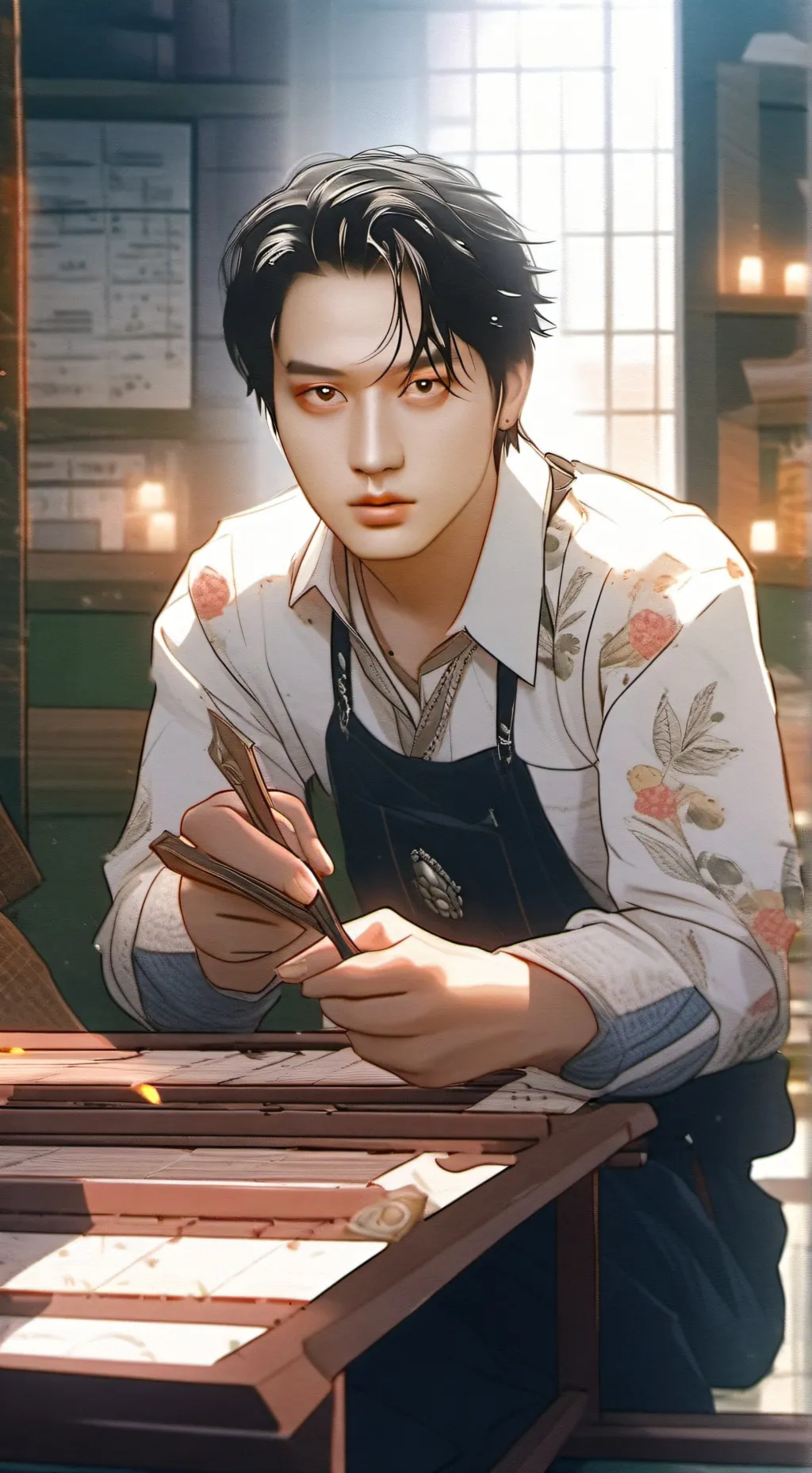 ai character: Alexi background