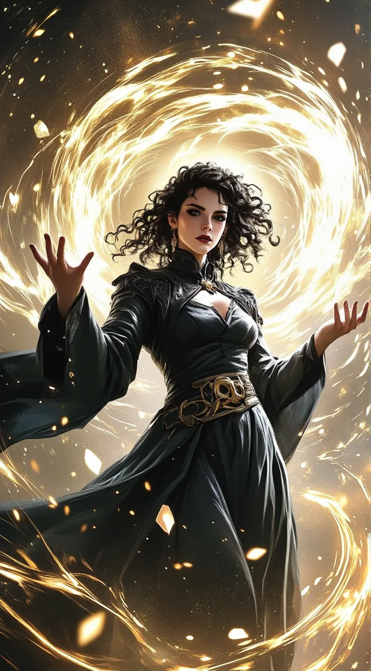 ai character: Bellatrix  background