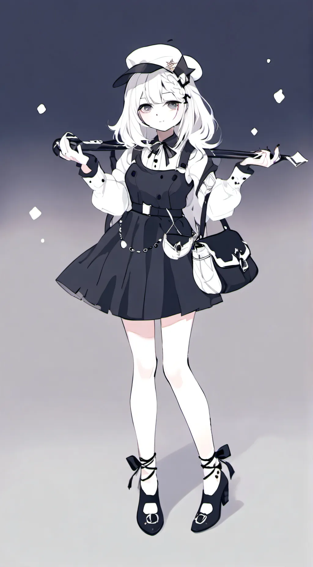 ai character: Luna background