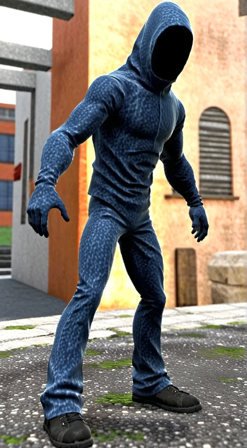 ai character: Headless Monster  background