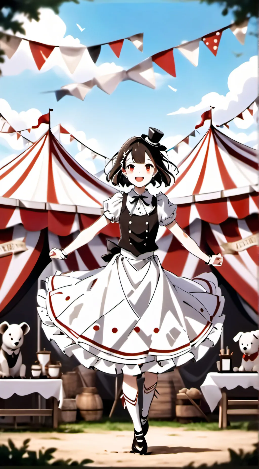 ai character: el circo  background