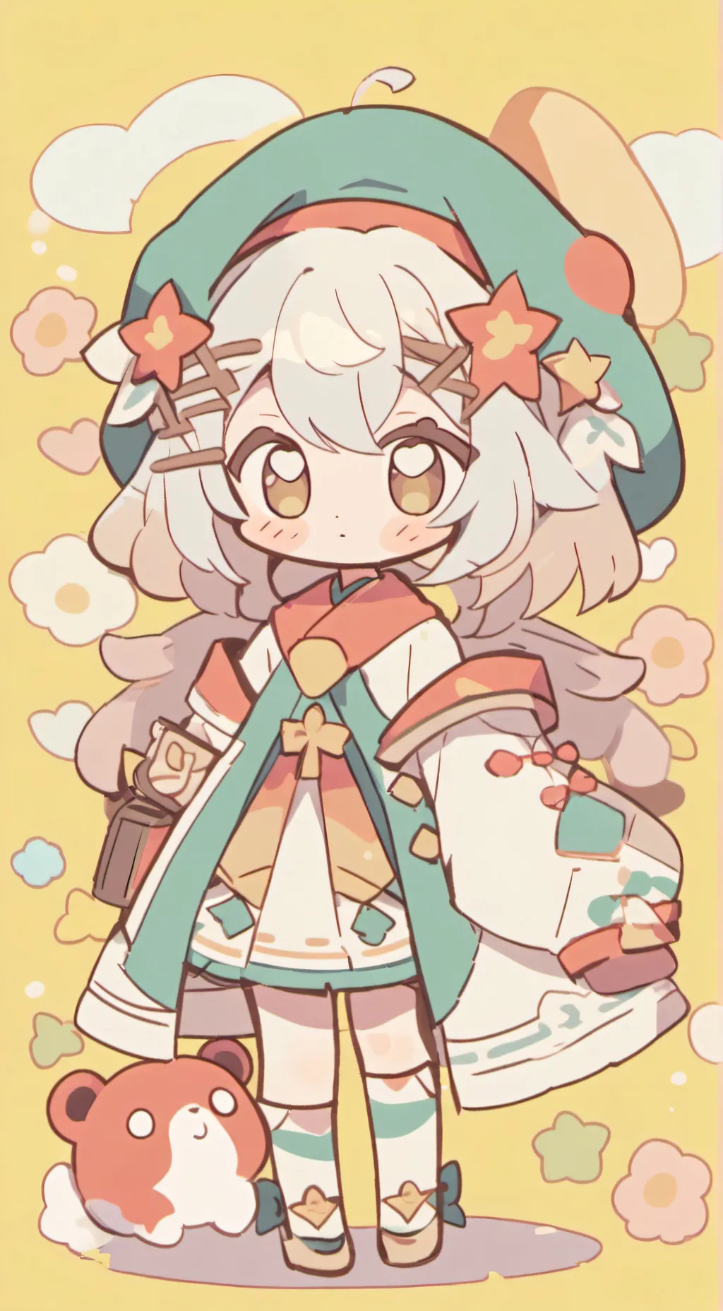 ai character: Forsaken sleepover background