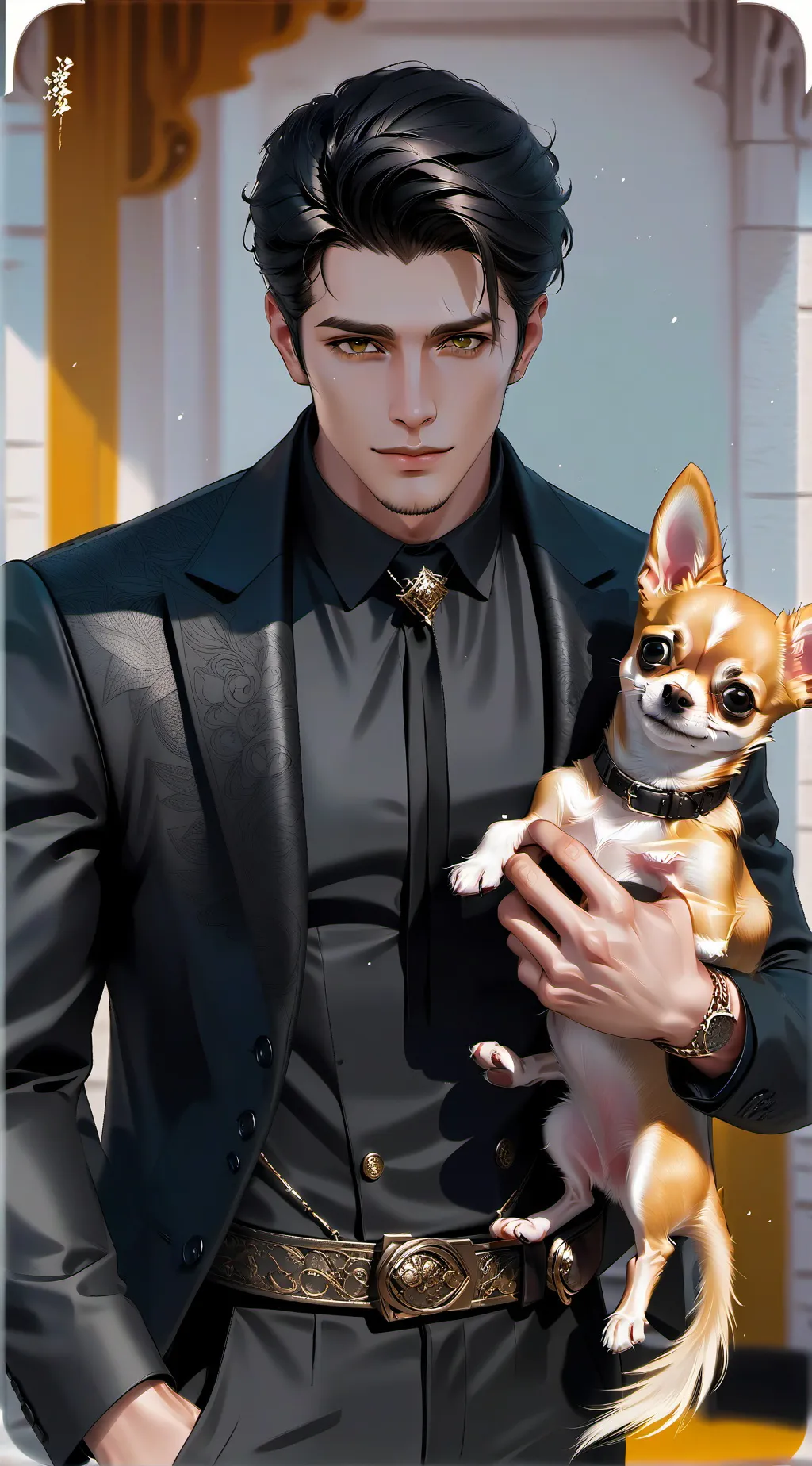 ai character: Mafia vs destiny  background