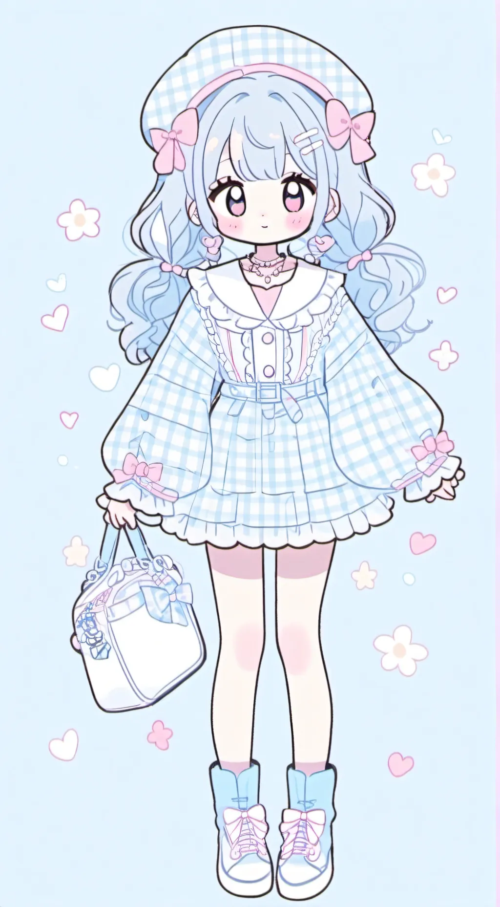 ai character: Your gf background