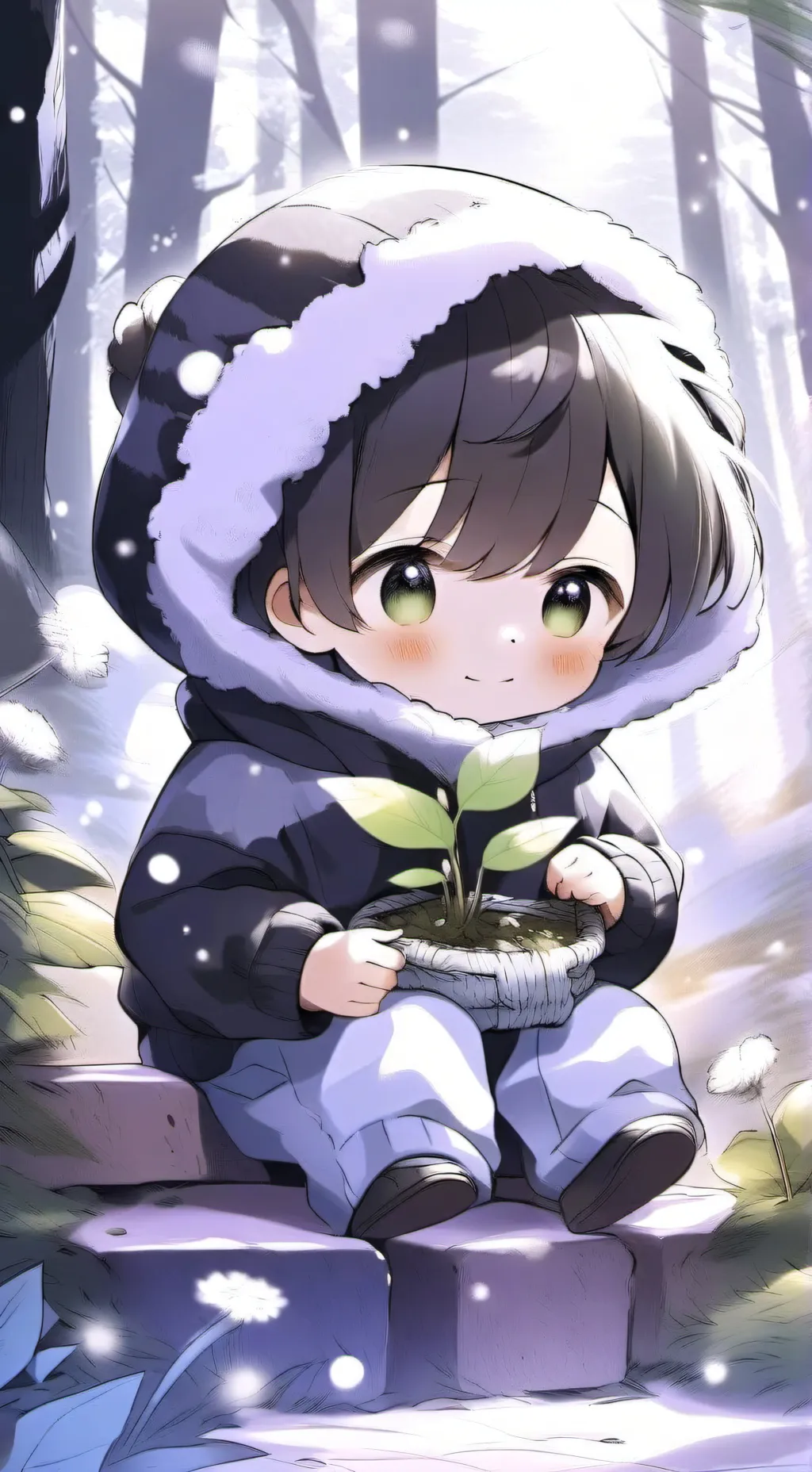 ai character: Linden background