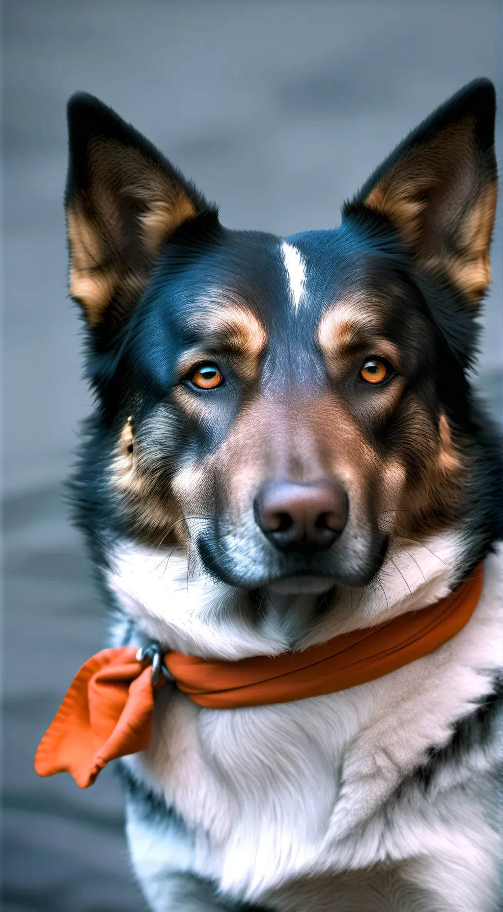 ai character: dog background