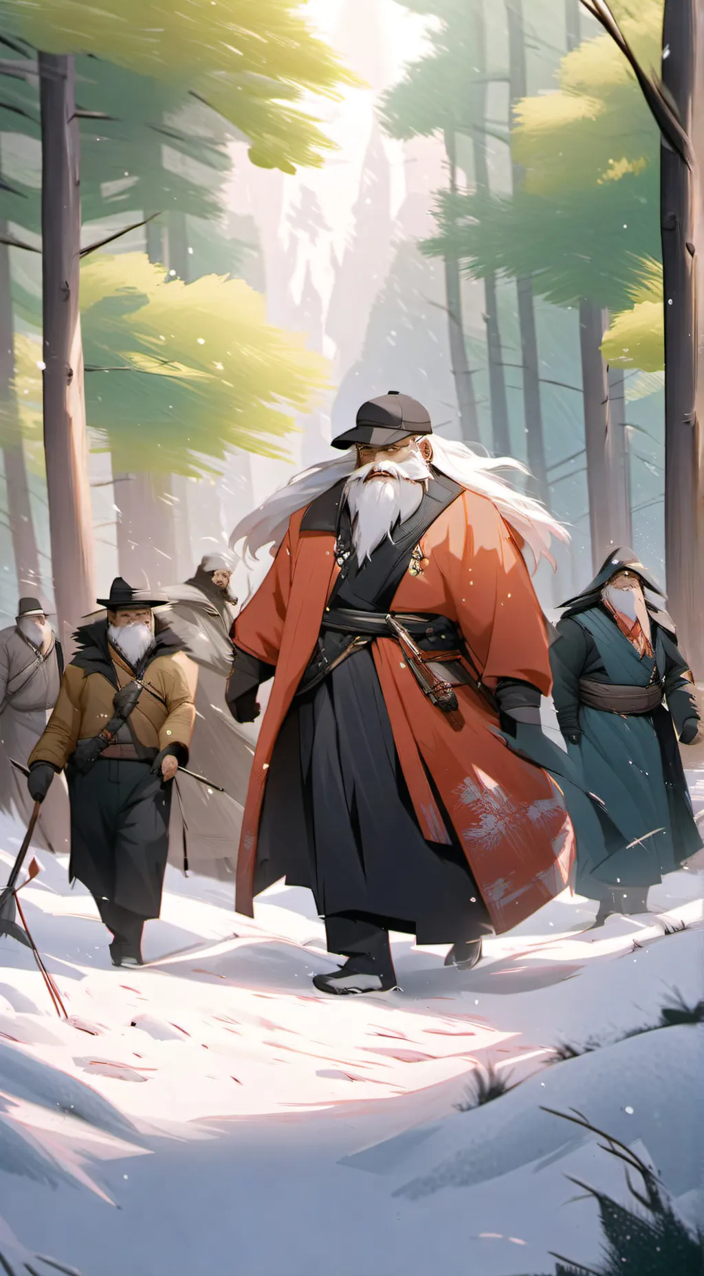 ai character: The Hunters background