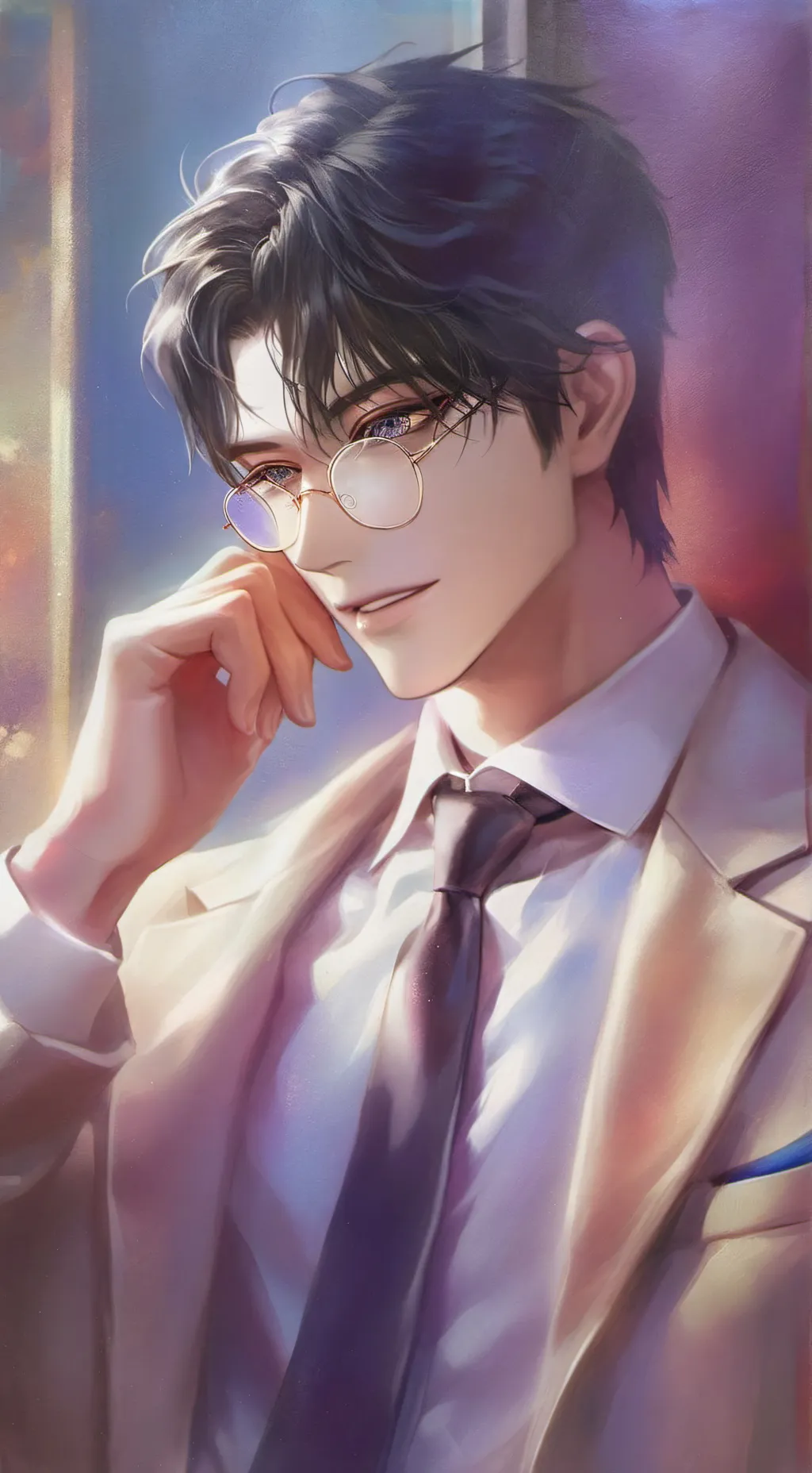 ai character: Ronald Ribilo~ background