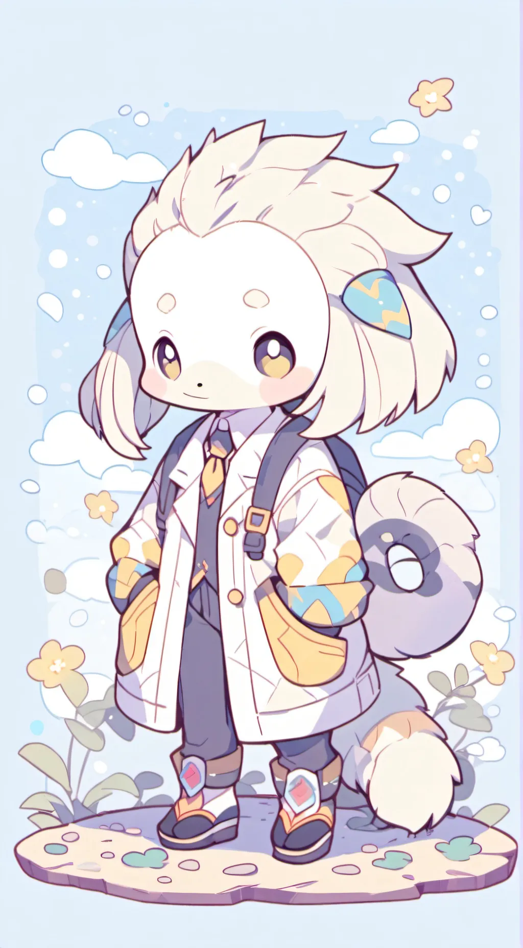 ai character: GoBB School Hours background