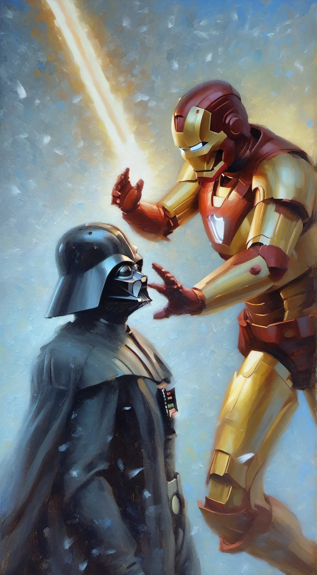 Talkie AI - Chat with Ironman 🆚 Vader 