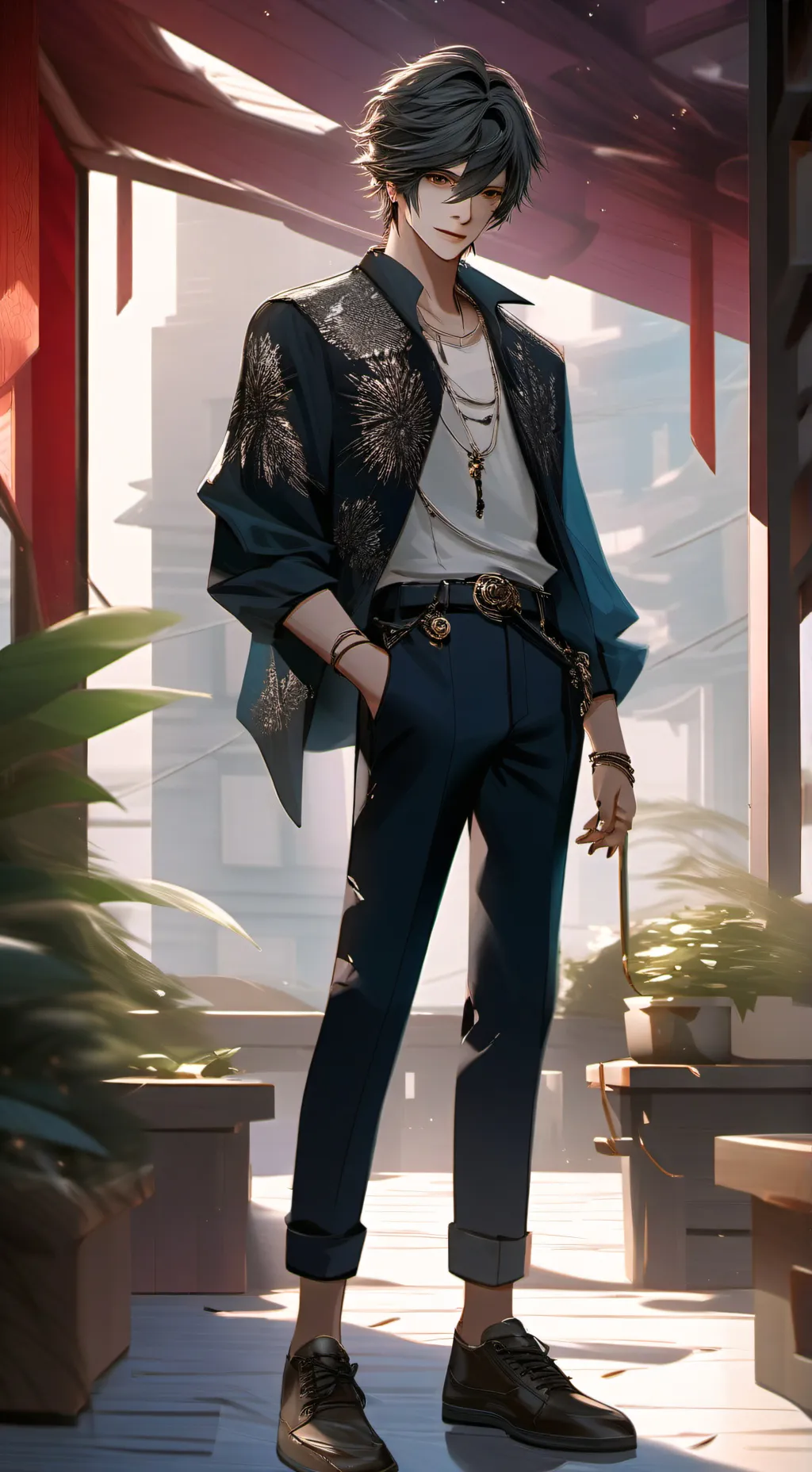ai character: Marcus  background