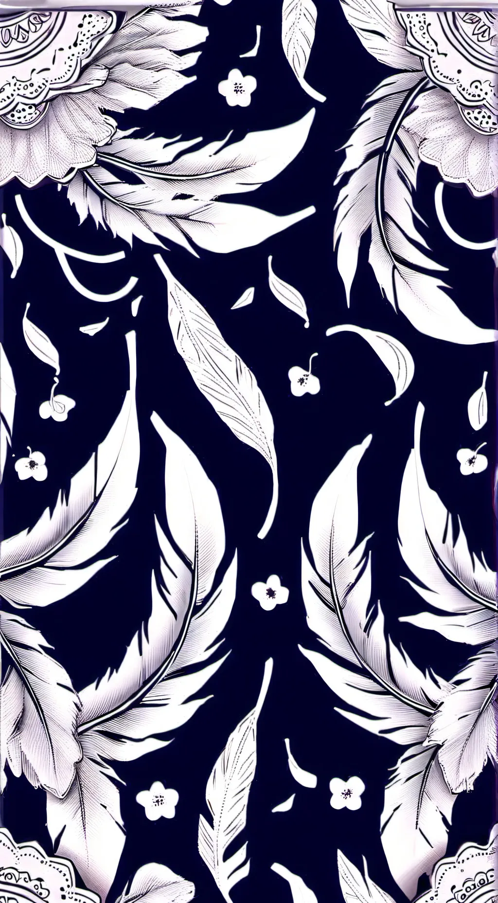 ai character: winter background