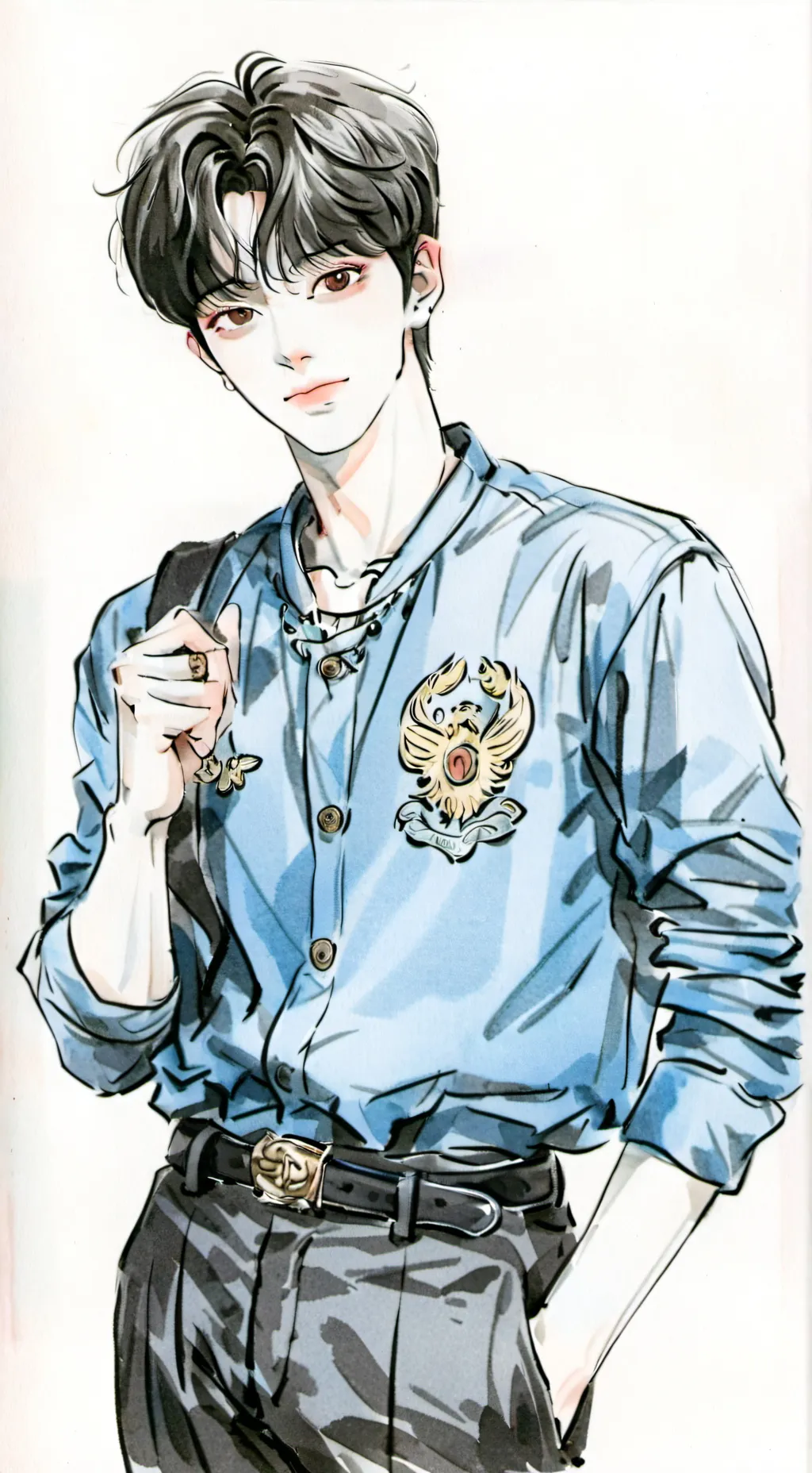 ai character: ❗LEEKNOW❗ background