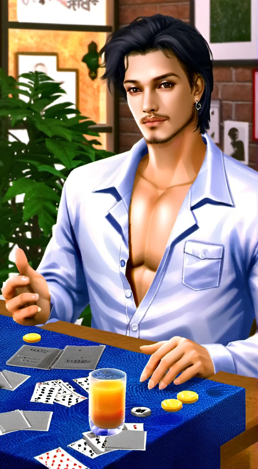 ai character: Alex background