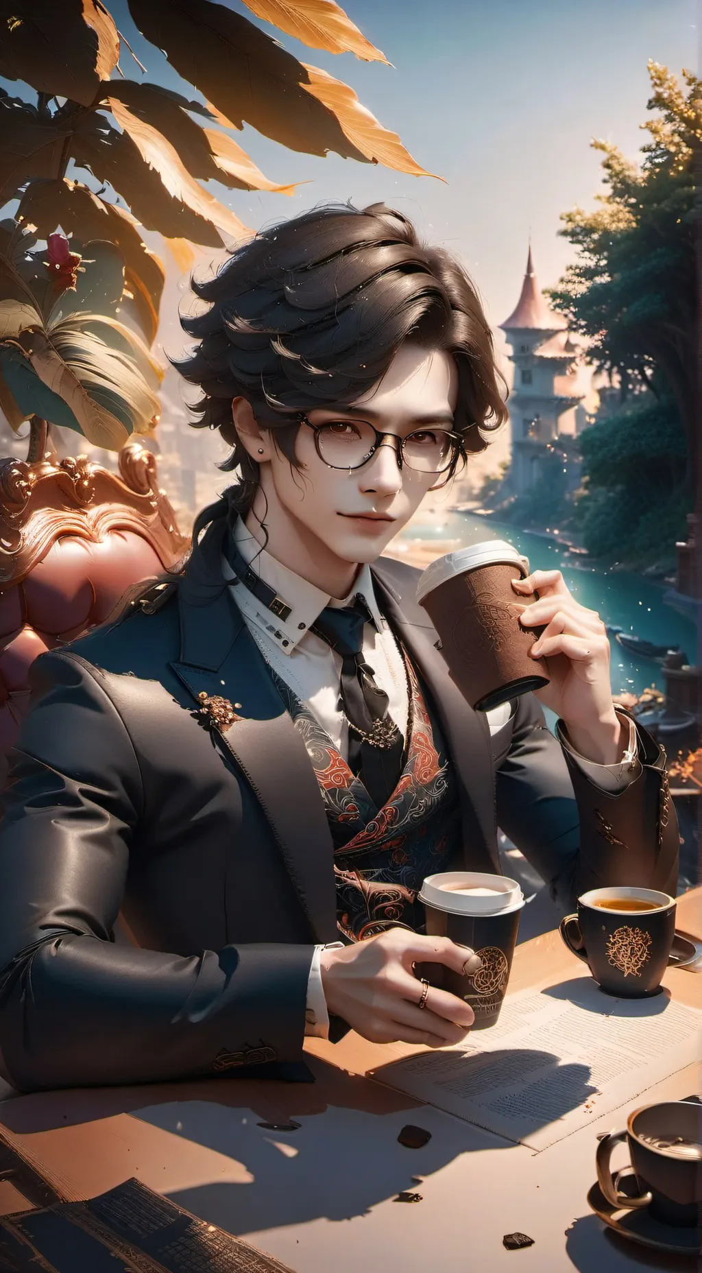 ai character: Gale background