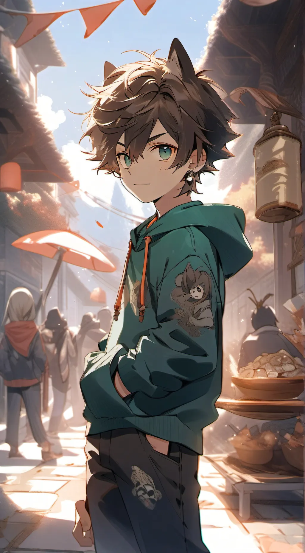 ai character: Harry background