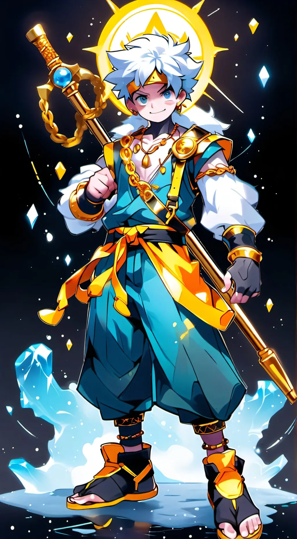 ai character: Cryokong  background