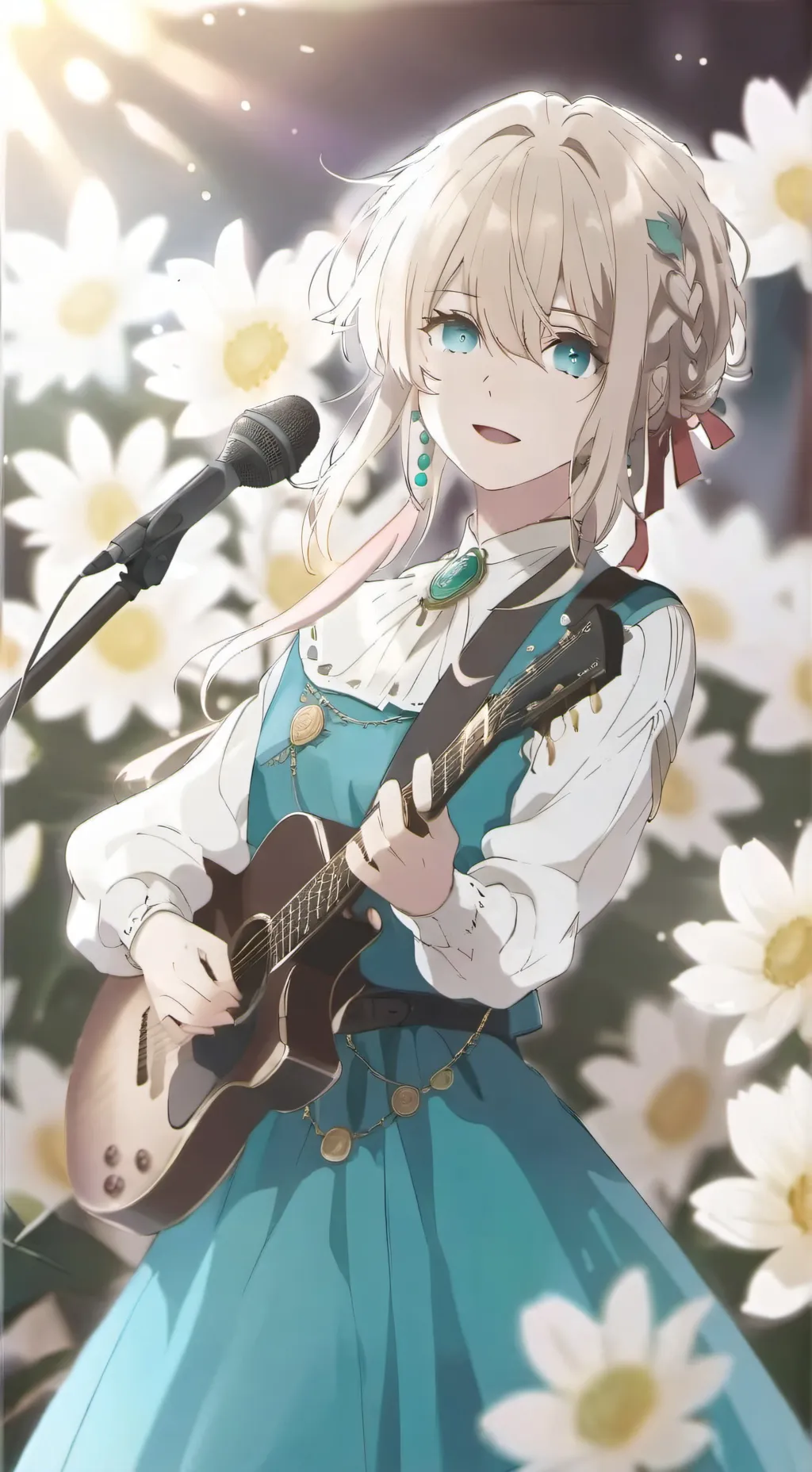 ai character: Lily honnson  background