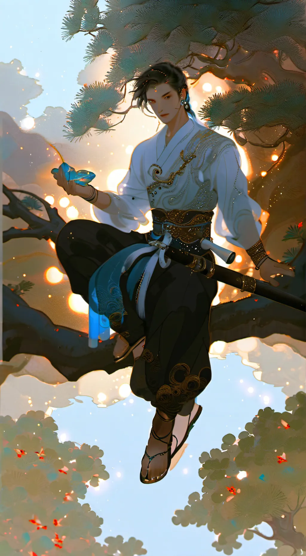 ai character: CH background