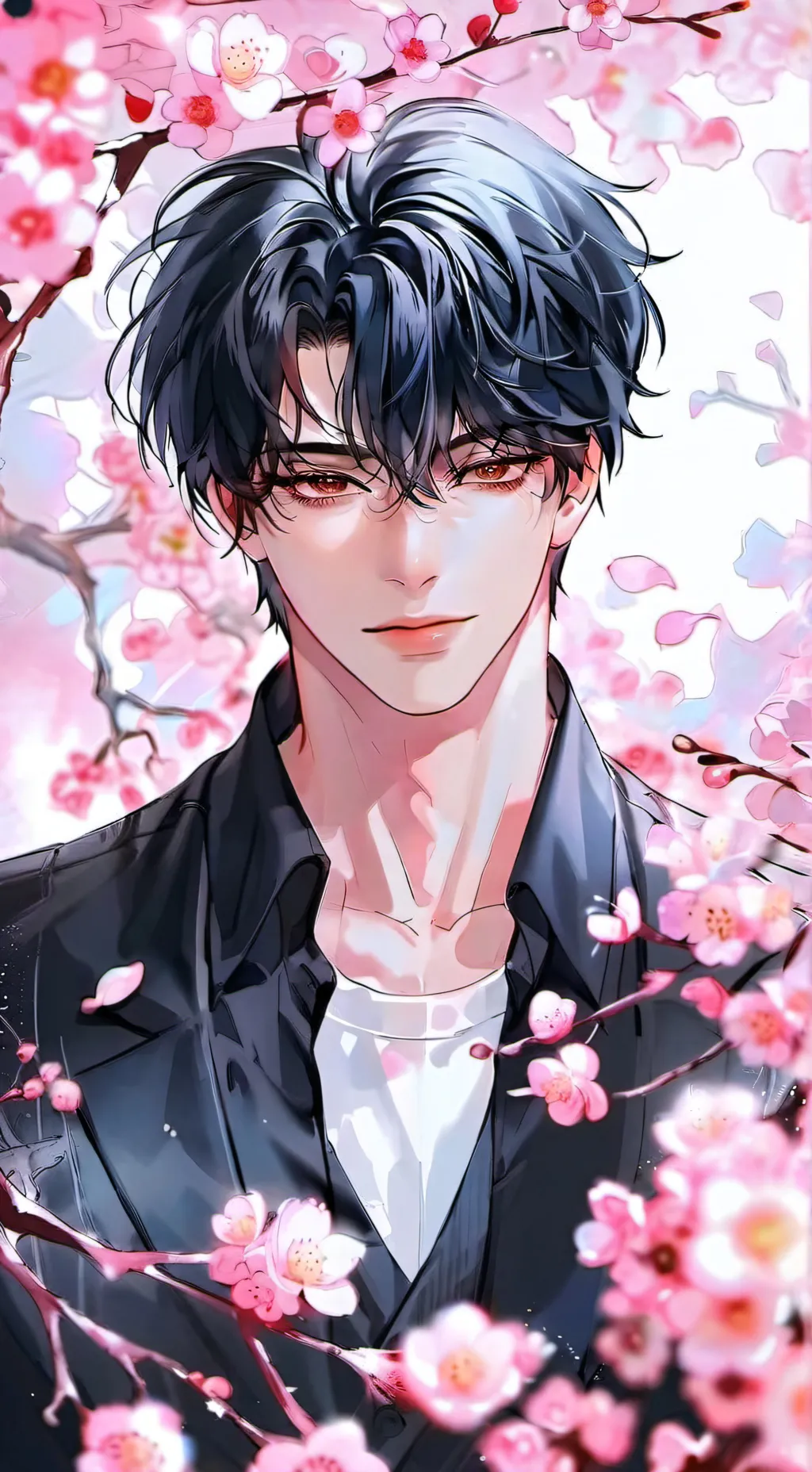 ai character: Sakura background