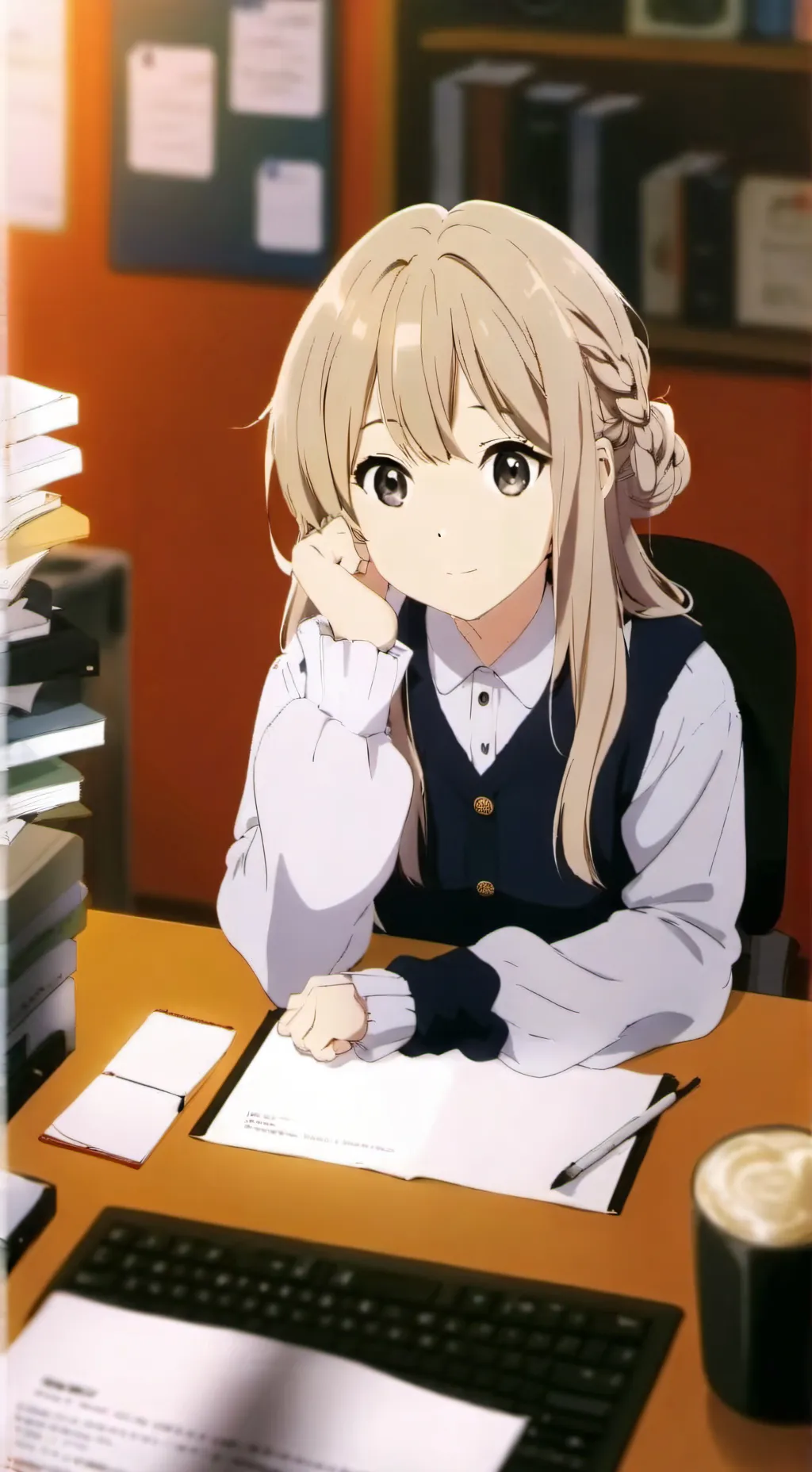 ai character: Clara background