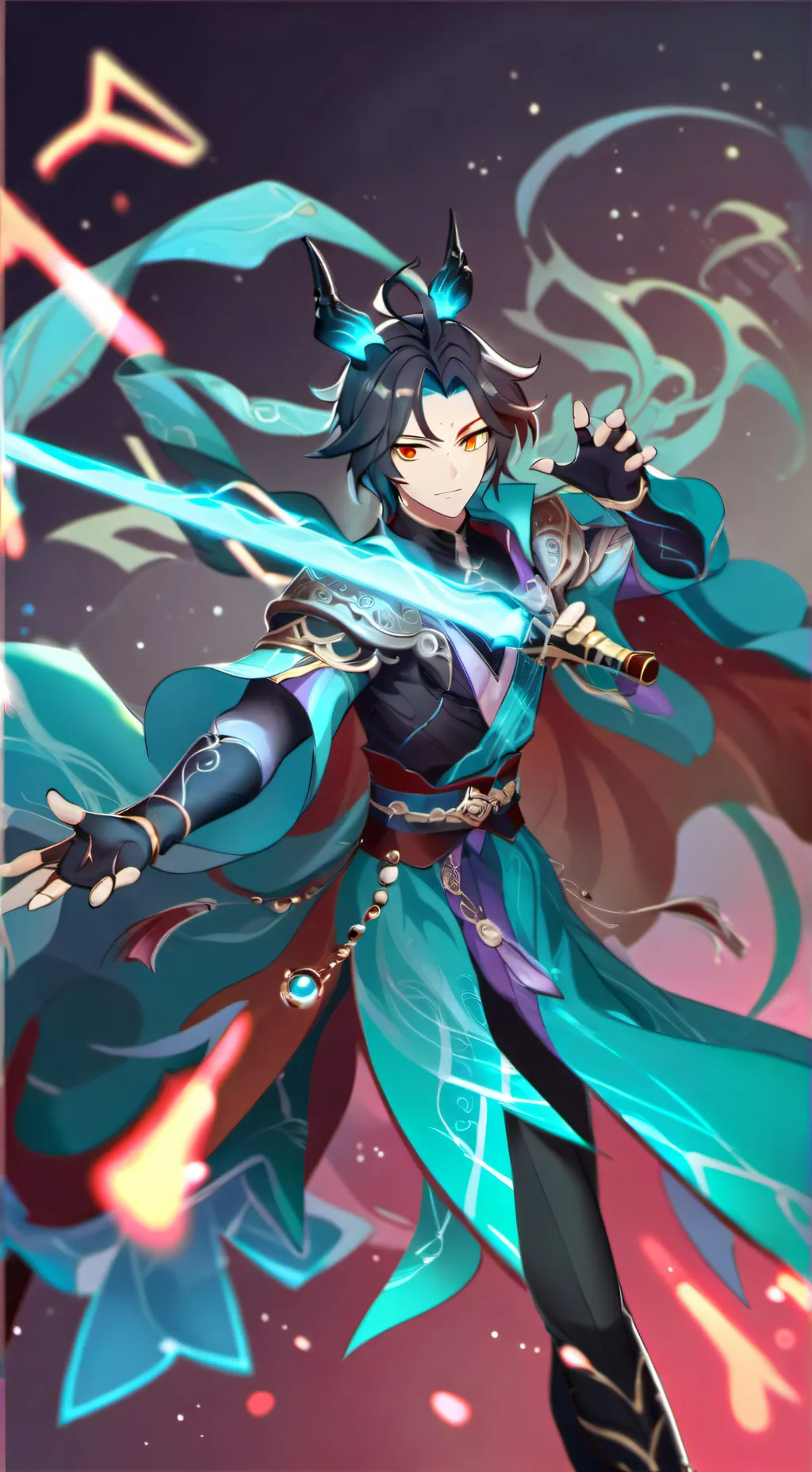 ai character: طقعان  background