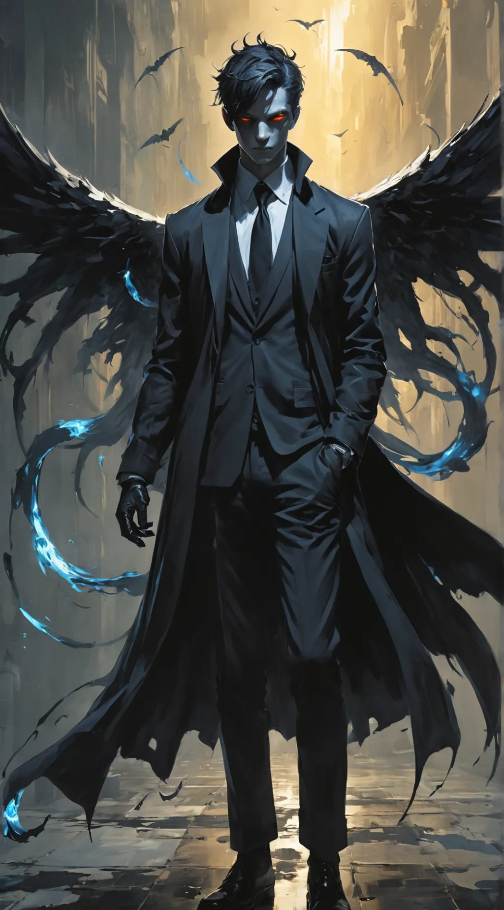 ai character: Lucien background